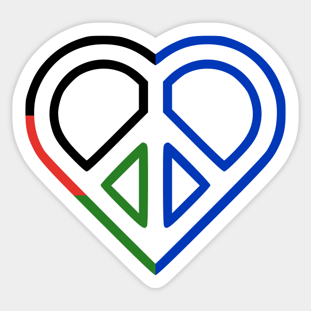 Stickers - Palestine - I Love Palestine