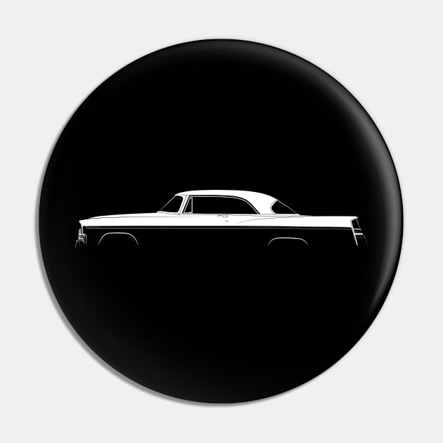 Chrysler 300B Silhouette Pin by Car-Silhouettes