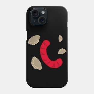 Polish kielbasa and pierogi Phone Case