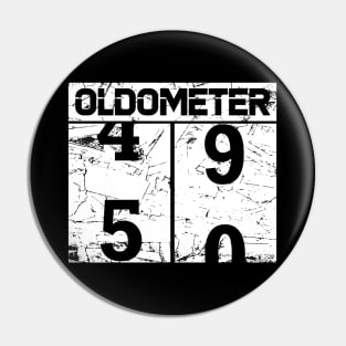 Oldometer 50th Pin