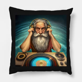 God is a DJ Series Pillow