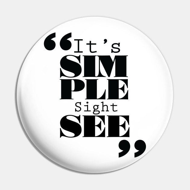 It's Simple: Sightsee