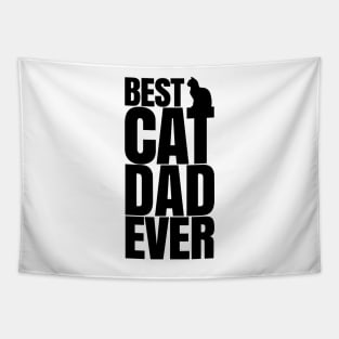 BEST CAT DAD EVER Tapestry