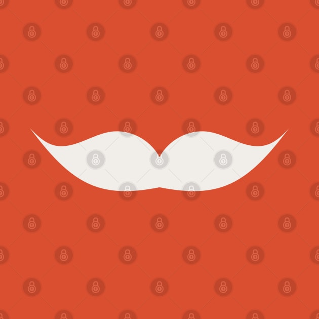 Santa's Christmas Mustache by lymancreativeco