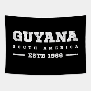 Guyana Estb 1966 South America Tapestry