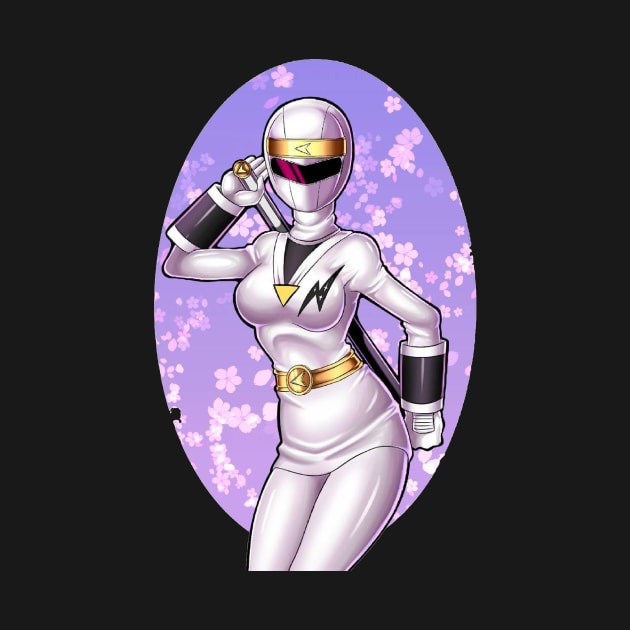 white ranger by fancy ghost