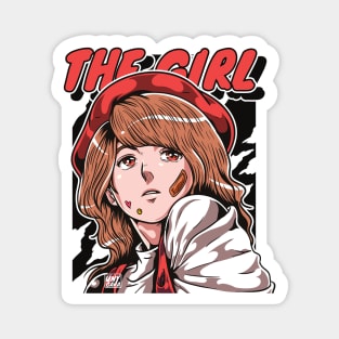 The Girl Portrait Magnet