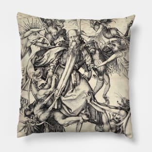 Vivid Retro - St. Anthony Pillow