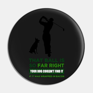 Golf Humour Pin