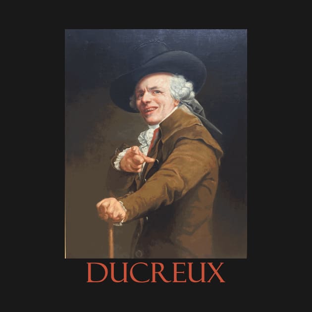 Self Portrait in the Guise of a Mockingbird (1791) by Joseph Ducreux by Naves