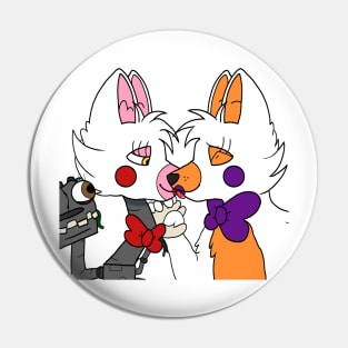 Lesbian Foxes 2 - Mangle and Lolbit Pin