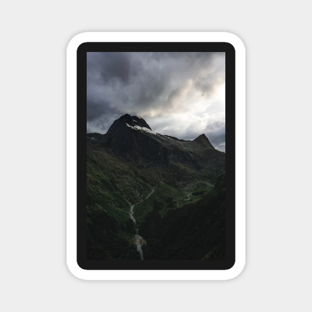 Epic Landscape on Milford Track in New Zealand Magnet by Danny Wanders