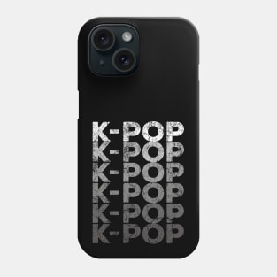 K-POP distressed repetition from WhatTheKpop Phone Case