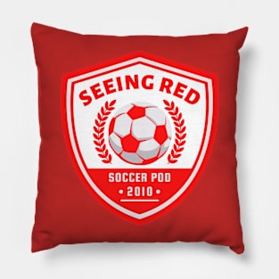 Seeing Red 2023 Shield Pillow