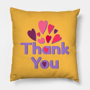 Thank You Love Pillow