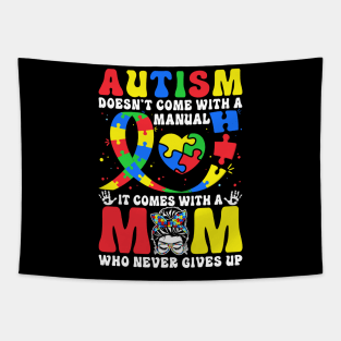 Autism Mom Autism Awareness Tapestry