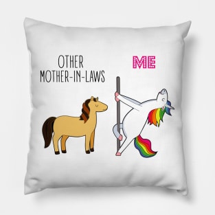 Funny Mother-In-Law Unicorn Pillow