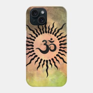 OM colorful rays Phone Case