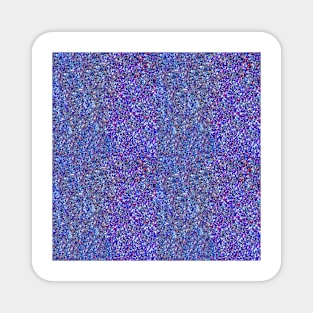 Blue Glitter Blue Magnet