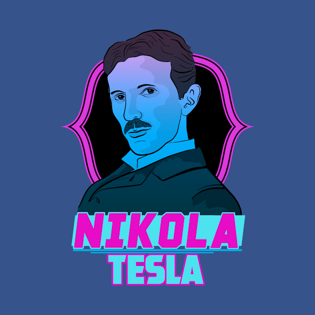 NIKOLA TESLA by theanomalius_merch