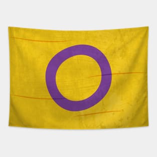 Be Proud of Yourself - Intersex Pride Tapestry