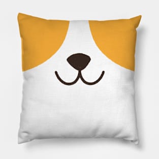 Corgi Cute Smile Pillow