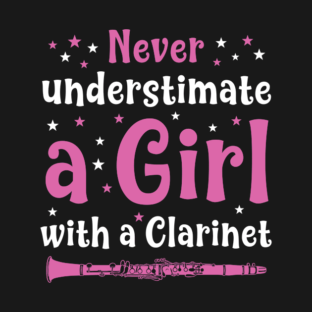 Clarinetist Women Never Underestimate a Girl with a Clarinet by Dr_Squirrel