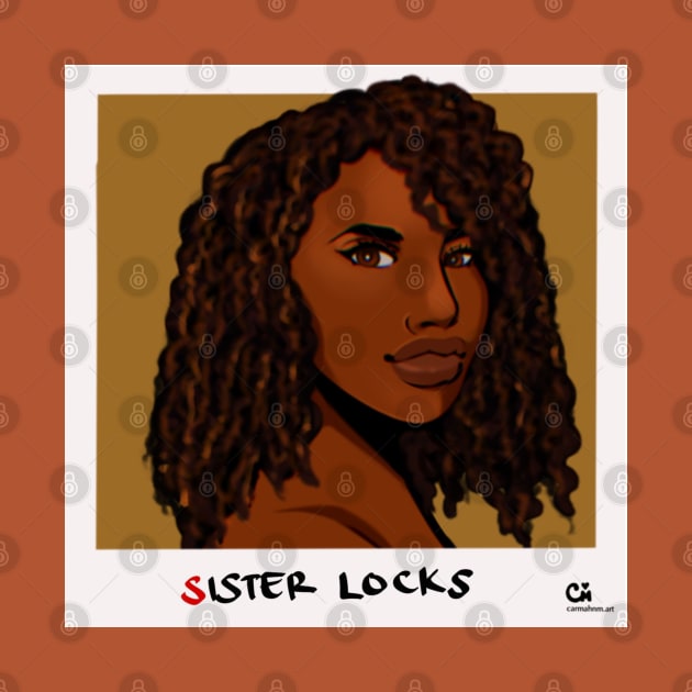 Sister Locks by CarmahnArt