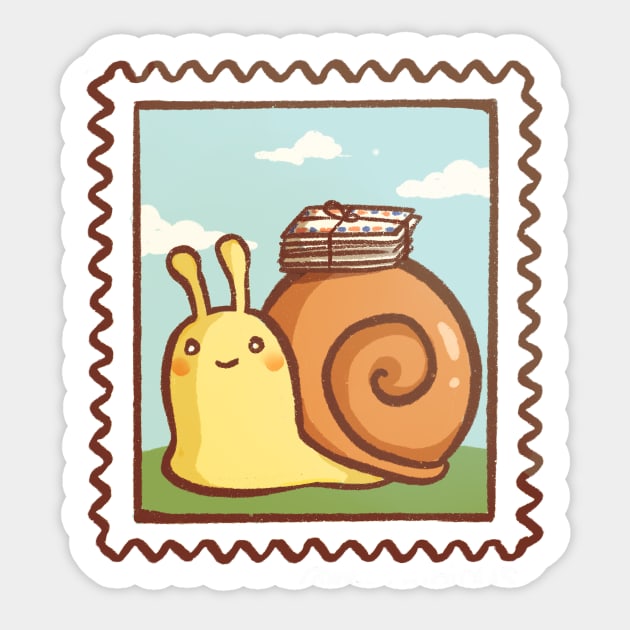 Snail Mail Birdie Tiny Stickers