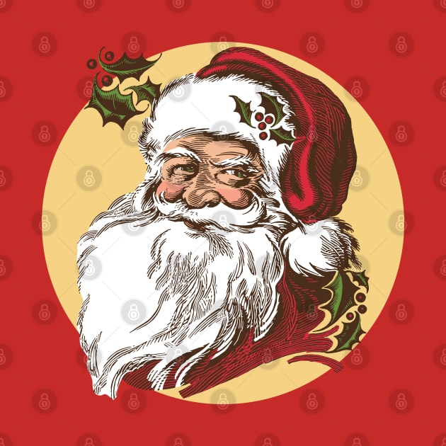 Santa Claus Portrait by RTROstock