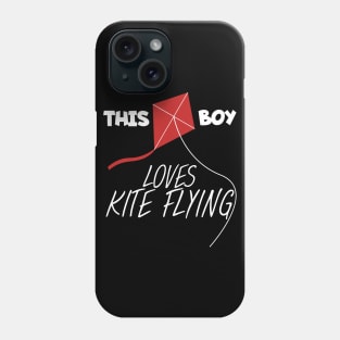 This boy loves kite flying Phone Case