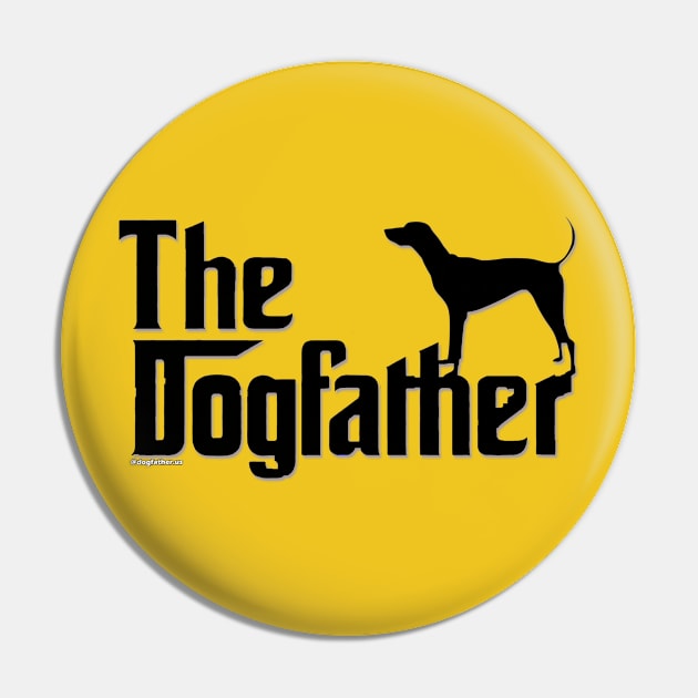 Black and Tan Coonhound Pin by dogfather