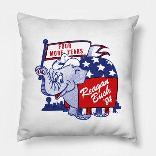 The Reagan Bush '84 Pillow