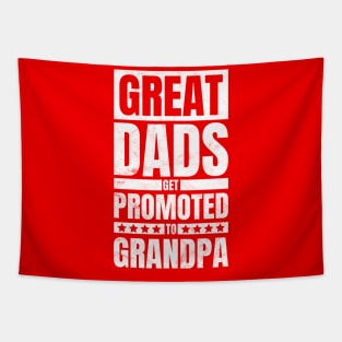 Dad Promoted To Grandpa Tapestry