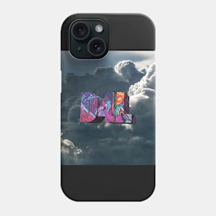 Desperate4Likes short logo clouds Phone Case