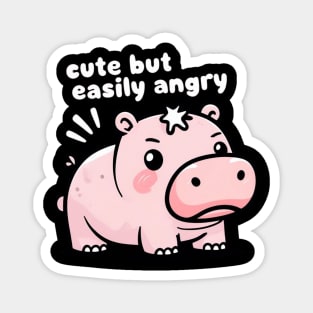 Cute but Angry Magnet