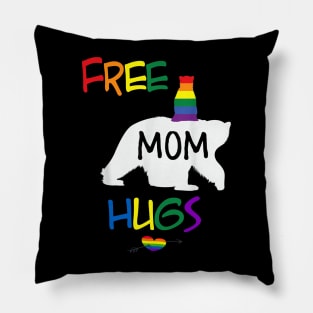 Free Mom Hugs Pillow