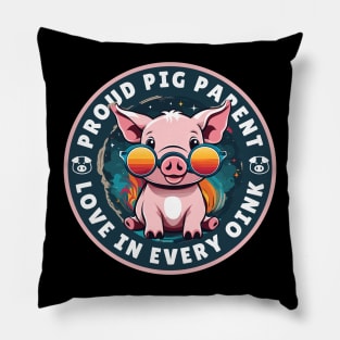 Pig Parent Pillow