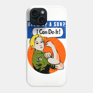 I can do it! (Distressed print) Phone Case