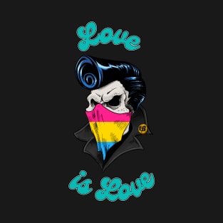 Pansexual Pride 2021 - Love is Love T-Shirt