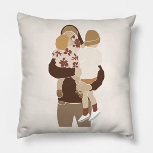 Abstract Family parents family Illustration Pillow