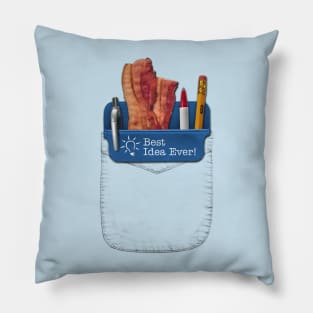 Bacon Pocket Protector Pillow