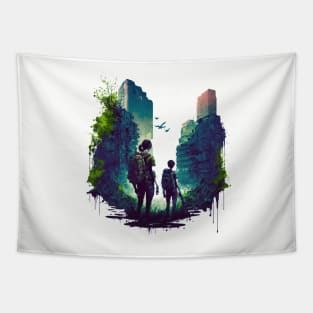 The Last of Us inspired design Tapestry