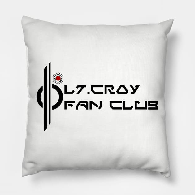 Lt Croy Fan Club Pillow by NistMaru