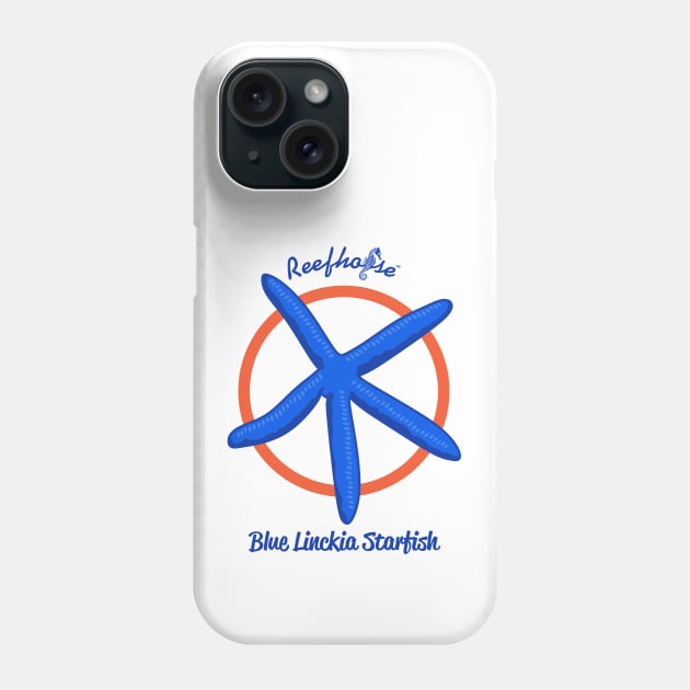 Blue Linckia Starfish Phone Case by Reefhorse