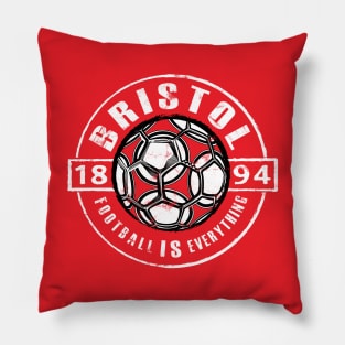 Football Is Everything - Bristol Vintage Pillow