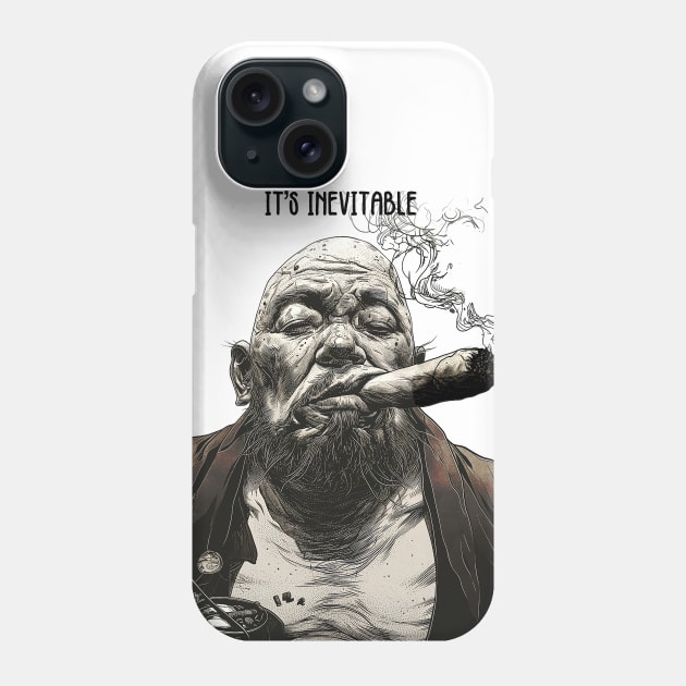 Puff Sumo: It’s Inevitable, Roll With It and Chill Phone Case by Puff Sumo