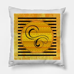 Swirls, Stripes, and Shapes Pillow