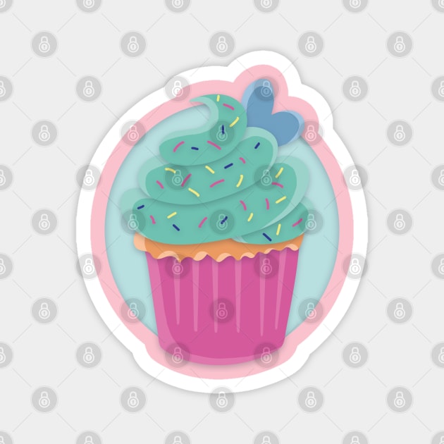 Cupcake lover Magnet by PayanaDesign