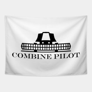 Combine Pilot Tapestry